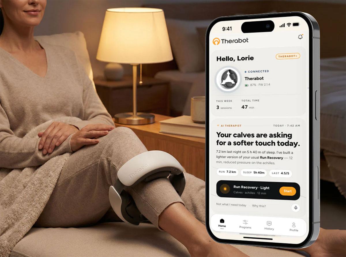 Therabot app creates personalized massage programs